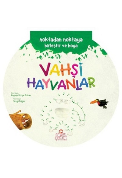 Noktadan Noktaya Birleştir ve Boya Serisi - Vahşi Hayvanlar
