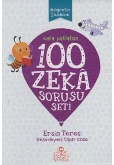 Kafa Patlatan 100 Zeka Sorusu Seti (5 Kitap)