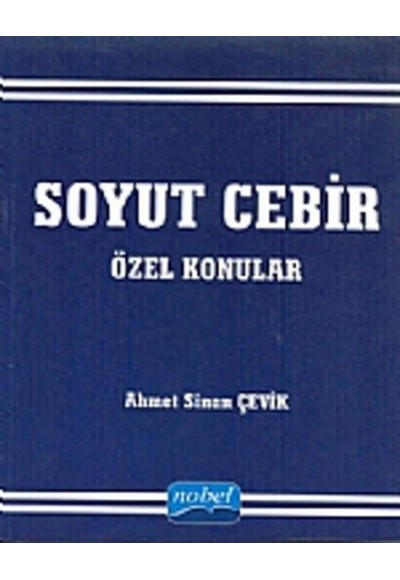 Soyut Cebir  Özel Konular