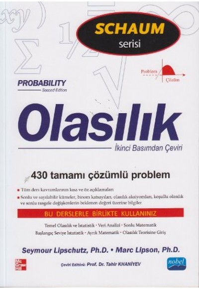 Olasılık -  Probability / Schaum Serisi