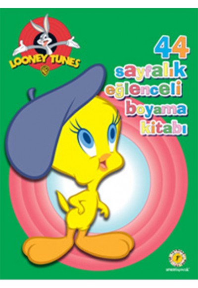 44 Sayfalık Eğlenceli Boyama Kitabı - Tweety