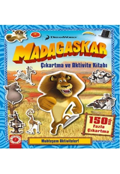 Madagaskar Penguenleri - Çıkartma ve Aktivite Kitabı