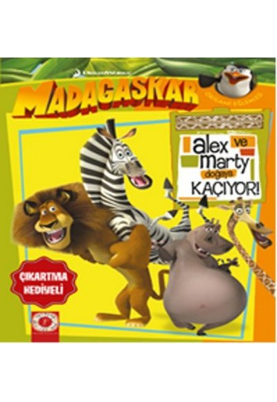 Madagaskar Penguenleri - Alex ve Marty Doğaya Kaçıyor!