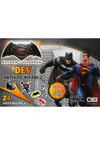 Batman ve Superman Dev Aktivite Kitabı 2