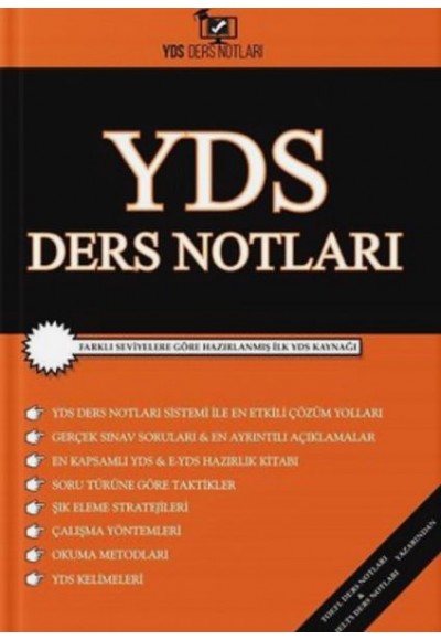 Sokak Kitapları Yayınları YDS Ders Notları