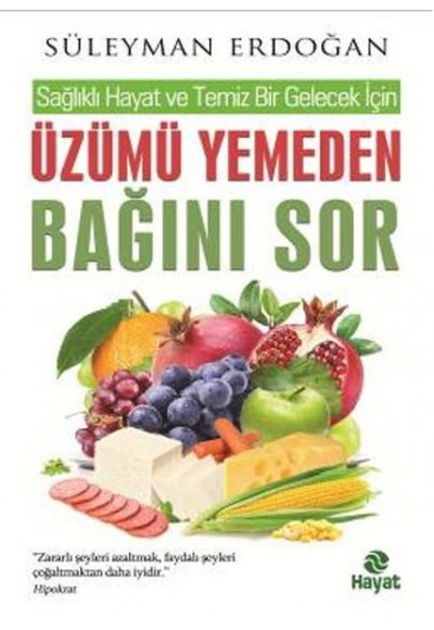 Sağlıklı Hayat ve Temiz Bir Gelecek İçin Üzümü Yemeden Bağını Sor