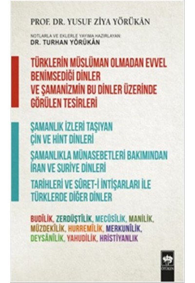 Türklerin Müslüman Olmadan Evvel Benimsediği Dinler
