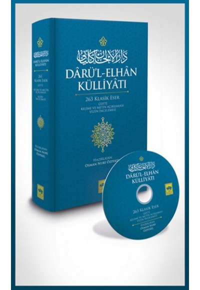 Dârü’l-Elhân Külliyatı - 263 Klasik Eser Güfte Kelime ve Metin Açıklaması Vezin İncelemesi CD Ekli