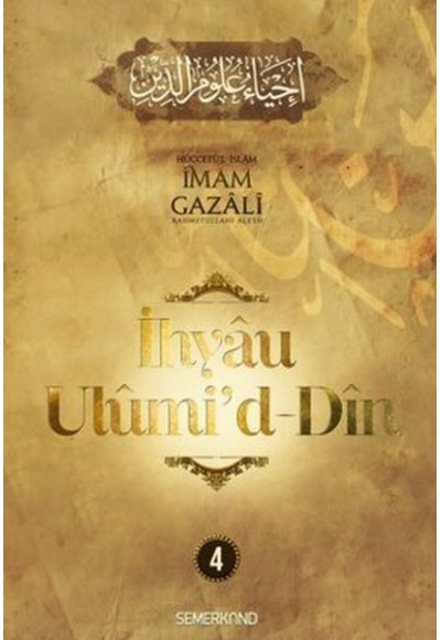 İhyaü Ulumi'd-Din 4.Cilt