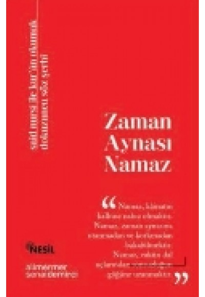 Zaman Aynası Namaz