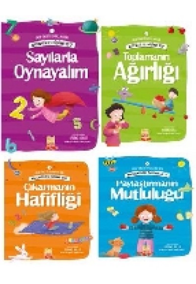 Okul Öncesi Çocuklar İçin Matematiksel Düşünme Seti (4 Kitap)
