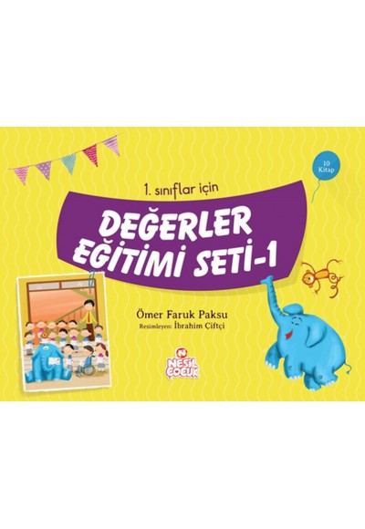 Değerler Eğitimi Seti 1 (10 Kitap)