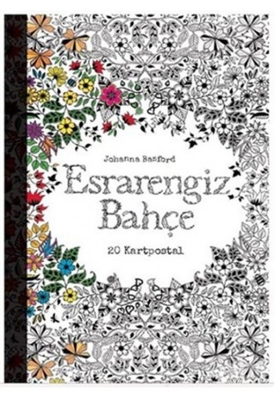 Esrarengiz Bahçe (20 Kartpostal)