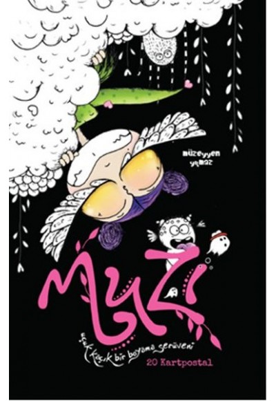 Muzi Kartpostal Boyama Kitabı