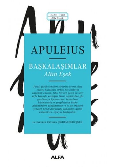 Başkalaşımlar - Altın Eşek