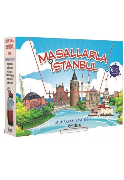 Masallarla İstanbul Dizisi - 6 Kitap Kutulu Test İlaveli