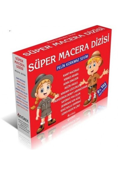 Süper Macera Dizisi (10 Kitap Set)