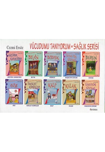 Vücudumu Tanıyorum Sağlık Serisi (10 Kitap)