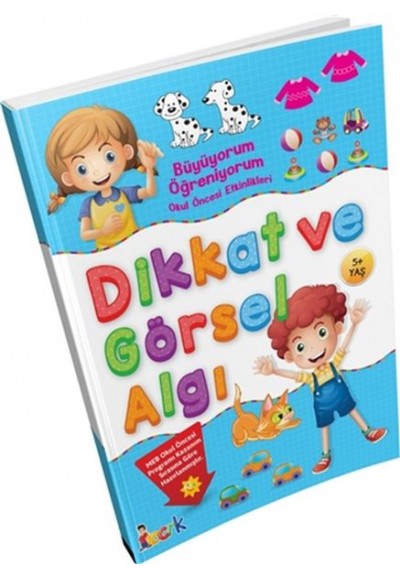 Büyüyorum Öğreniyorum Okul Öncesi Etkinlikleri Dikkat ve Görsel Algı