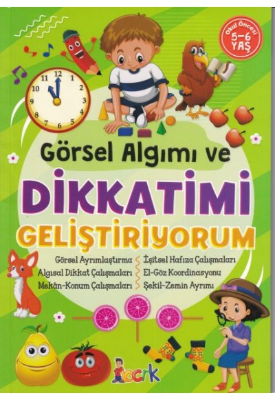 Görsel Algımı ve Dikkatimi Geliştiriyorum- 5-6 Yaş