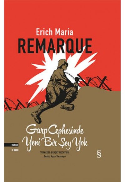 Garp Cephesinde Yeni Bir Şey Yok (Ciltli)