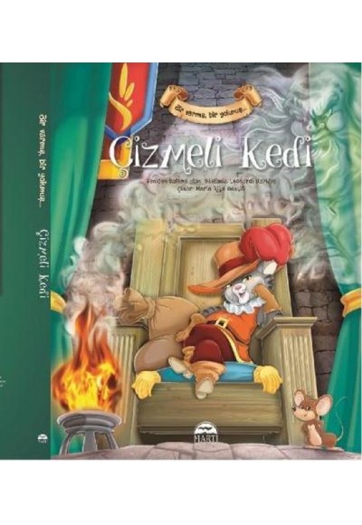 Çizmeli Kedi Bir Varmış Bir Yokmuş (Ciltli)