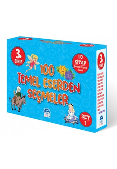 3. Sınıf 100 Temel Eserden Seçmeler / Set 1