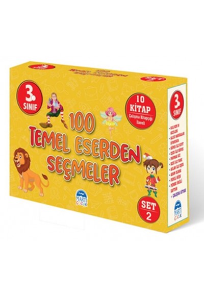 3. Sınıf 100 Temel Eserden Seçmeler / Set 2