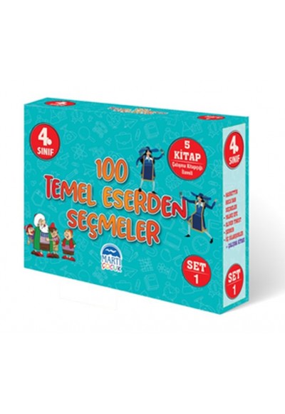 4. Sınıf 100 Temel Eserden Seçmeler / Set 1