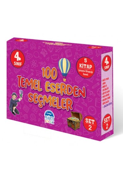 4. Sınıf 100 Temel Eserden Seçmeler / Set 2