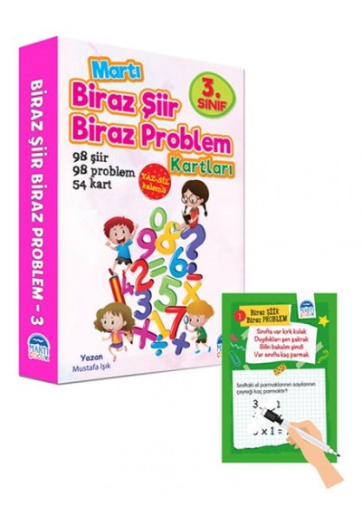 Martı 3.Sınıf Biraz Şiir Biraz Problem Kartları