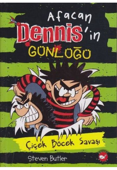 Afacan Dennis'in Günlüğü 2 - Çiçek Böcek Savaşı (Ciltli)