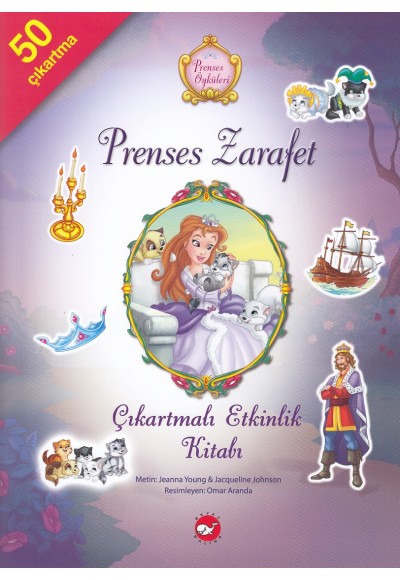 Çıkartmalı Etkinlik Kitabı Prenses Zarafet