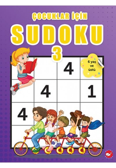 Çocuklar İçin Sudoku - 3 (6 Yaş ve Üstü)