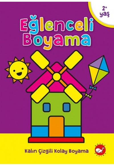 Eğlenceli Boyama - Kalın Çizgili Kolay Boyama