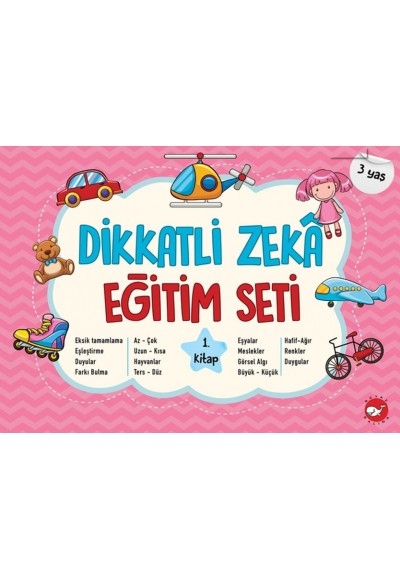 Dikkatli Zeka Eğitim Seti 1. Kitap 3
