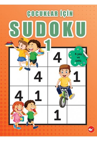 Çocuklar İçin Sudoku - 1 (6 Yaş ve Üstü)