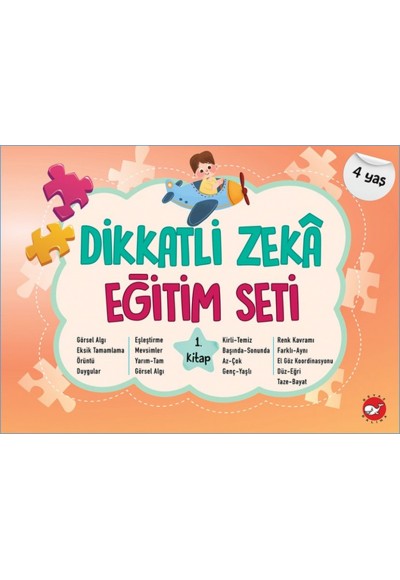 Dikkatli Zekâ Eğitim Seti 1. Kitap (4 Yaş)