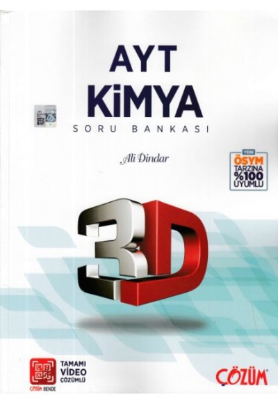 3D AYT Kimya Soru Bankası (Yeni)