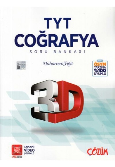 3D Yayınları TYT Coğrafya Soru Bankası