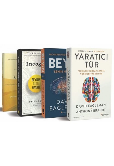 David Eagleman Seti-4 Kitap Takım