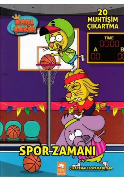 Kral Şakir - Spor Zamanı (Boyama)