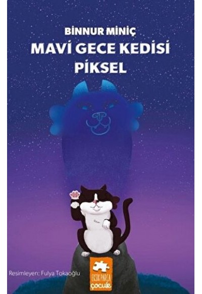 Mavi Gece Kedisi Piksel