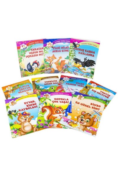 Kazanımlı Tercihli Öyküler Seti - 10 Kitap
