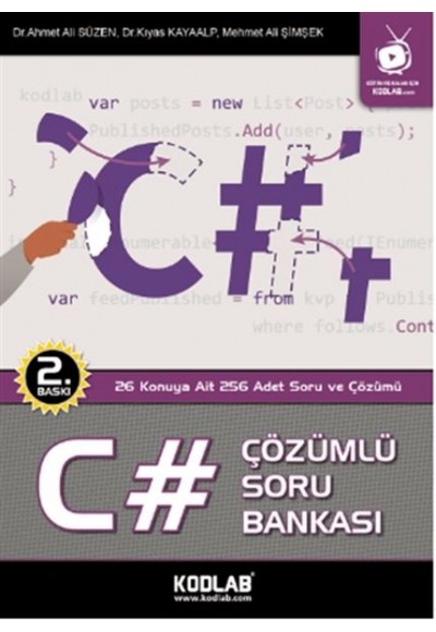 C# Çözümlü Soru Bankası - Oku İzle Dinle Öğren!
