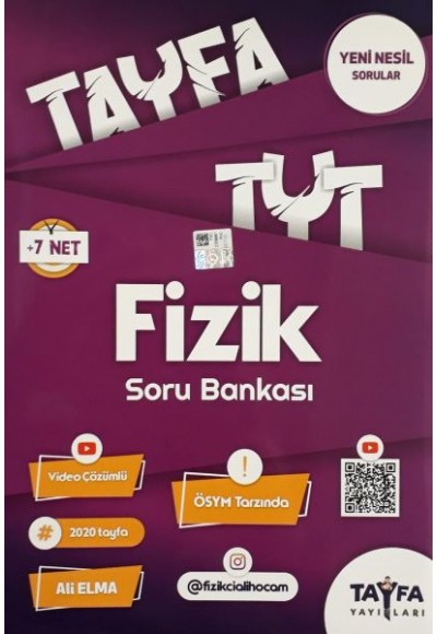 Tayfa TYT Fizik Soru Bankası (Yeni)