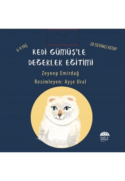 Kedi Gümüş’le Değerler Eğitimi Seti (20 Kitap Takım)