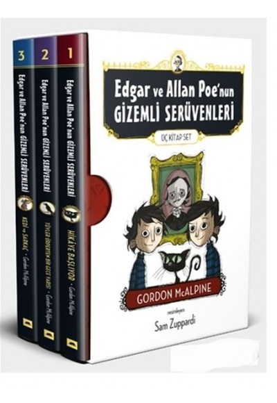 Edgar ve Allan Poe’nun Gizemli Serüvenleri - 3 Kitap Takım