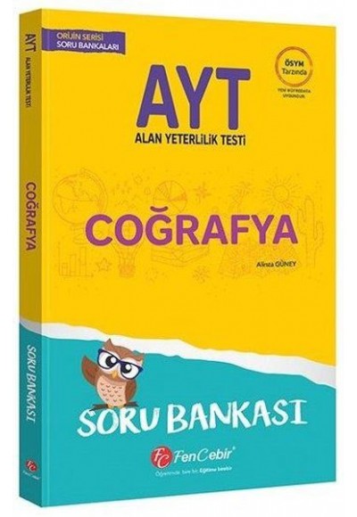 FenCebir AYT Coğrafya Soru Bankası Orijin Serisi (Yeni)