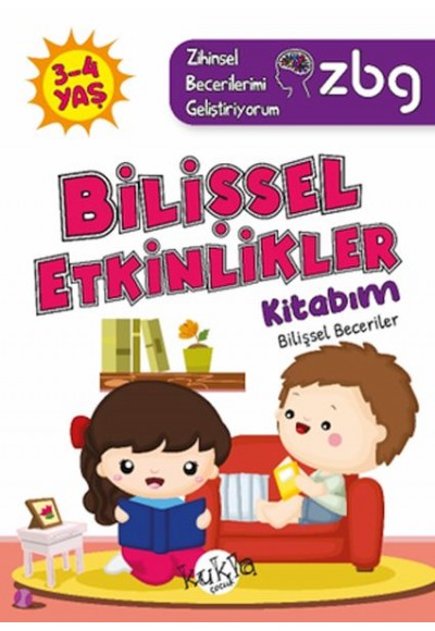 ZBG 3-4 Yaş Bilişsel Etkinlikler Kitabım